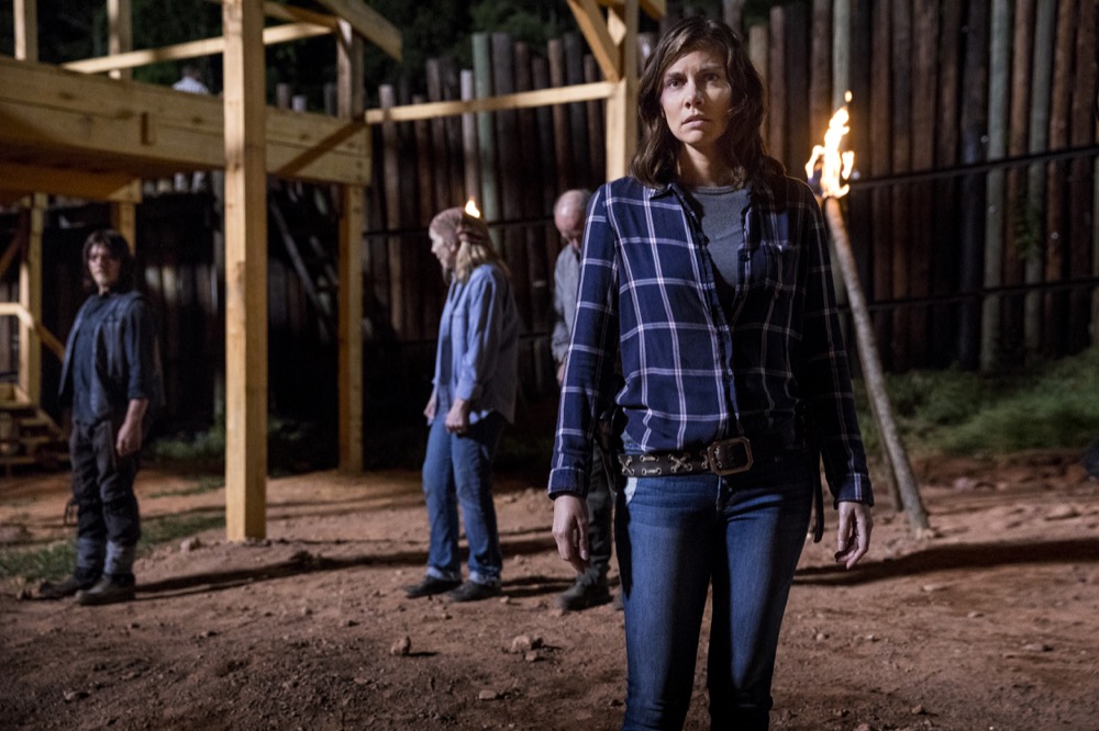 Lauren Cohan as Maggie Rhee, Norman Reedus as Daryl Dixon - The Walking Dead _ Season 9, Episode 1 - Photo Credit: Jackson Lee Davis/AMC