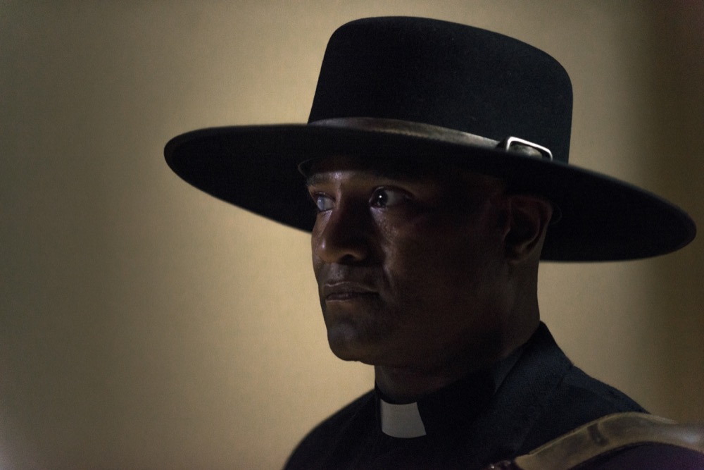 Seth Gilliam as Father Gabriel Stokes - The Walking Dead _ Season 9, Episode 1 - Photo Credit: Gene Page/AMC