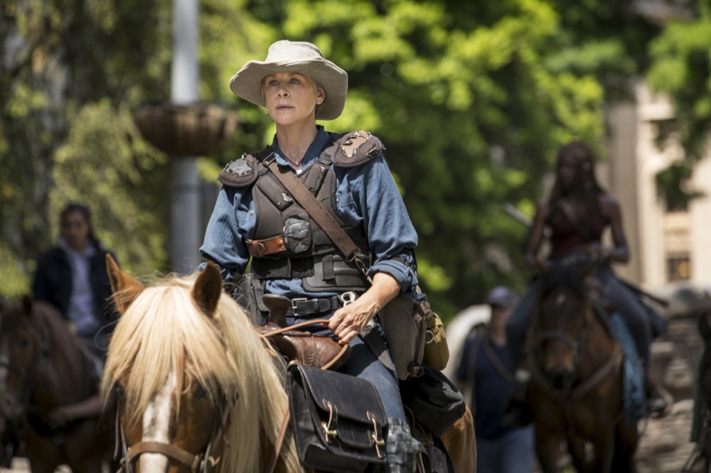 Melissa McBride as Carol Peletier - The Walking Dead _ Season 9, Episode 1 - Photo Credit: Jackson Lee Davis/AMC