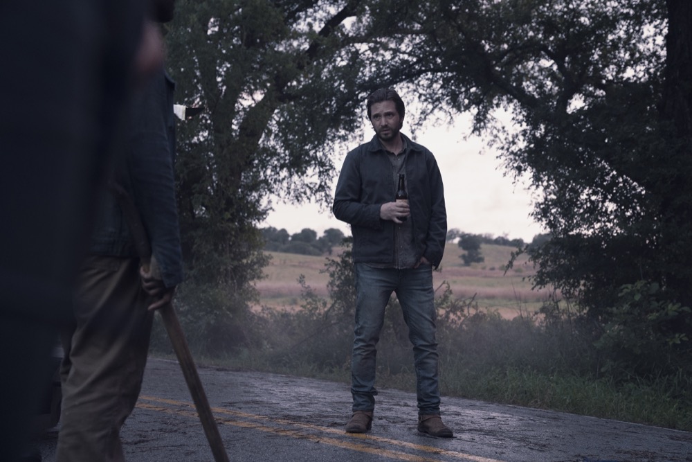 Aaron Stanford as Jim - Fear the Walking Dead _ Season 4, Episode 13 - Photo Credit: Ryan Green/AMC