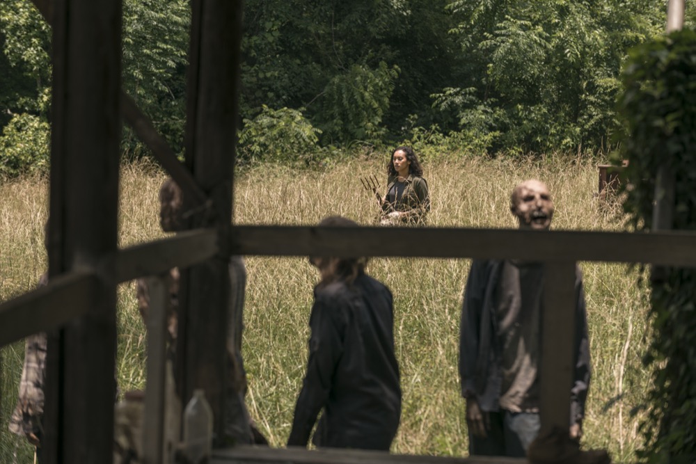 Sydney Park as Cyndie - The Walking Dead _ Season 9, Episode 3 - Photo Credit: Gene Page/AMC