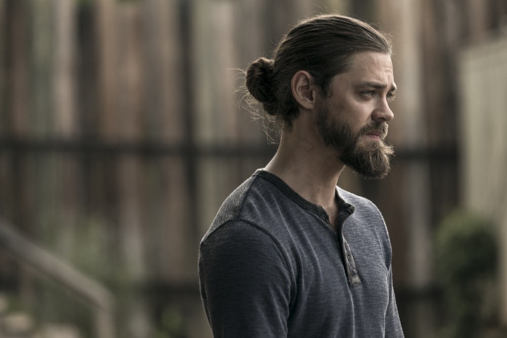 Tom Payne as Paul 'Jesus' Rovia - The Walking Dead _ Season 9, Episode 2 - Photo Credit: Jackson Lee Davis/AMC