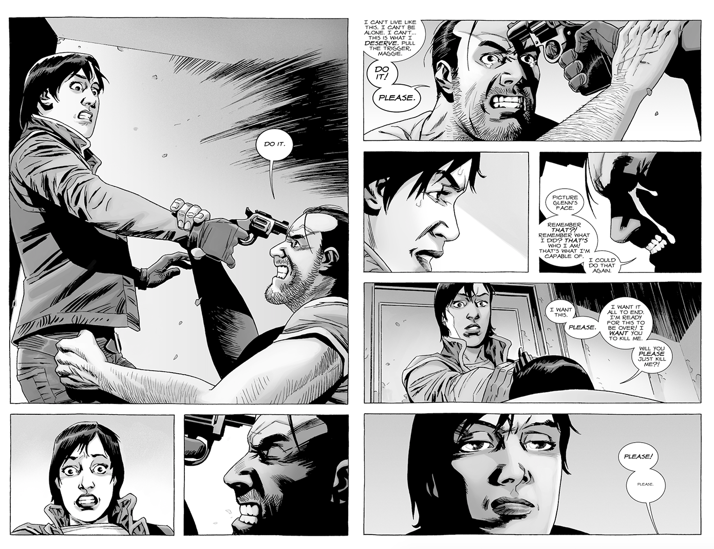 Glenn Maggie Walking Dead Comic 4282