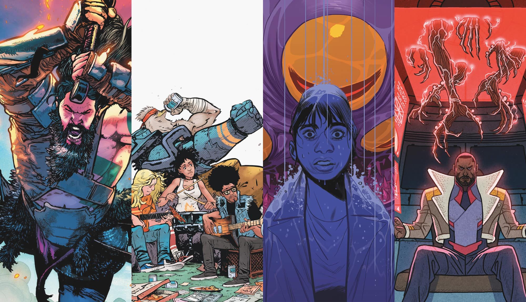 This Week’s Comics: Birthright, Murder Falcon, Oblivion Song, & Outer Darkness!