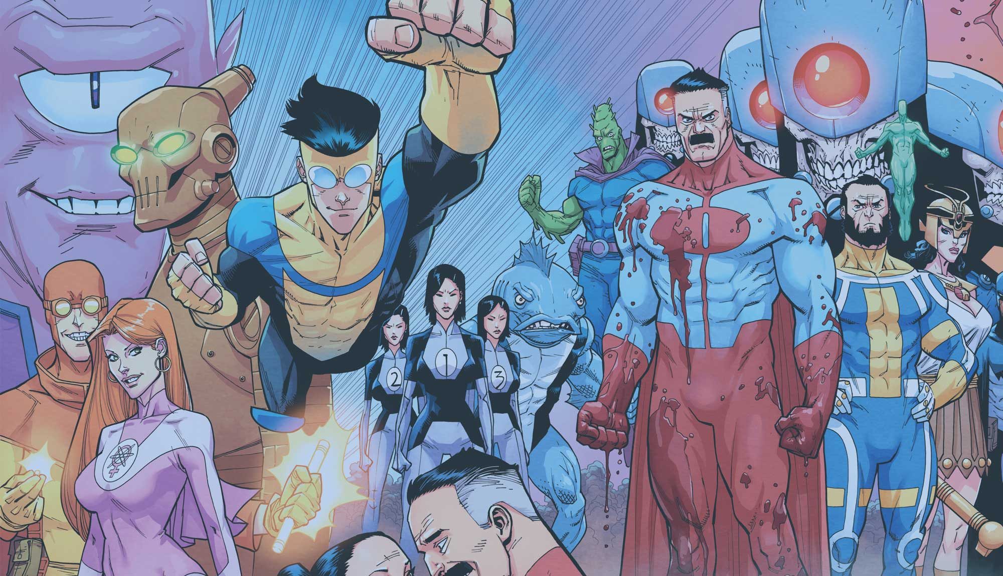 Invincible Animated Tv Series Cast Revealed Steven Yeun Sandra Oh More Skybound Entertainment