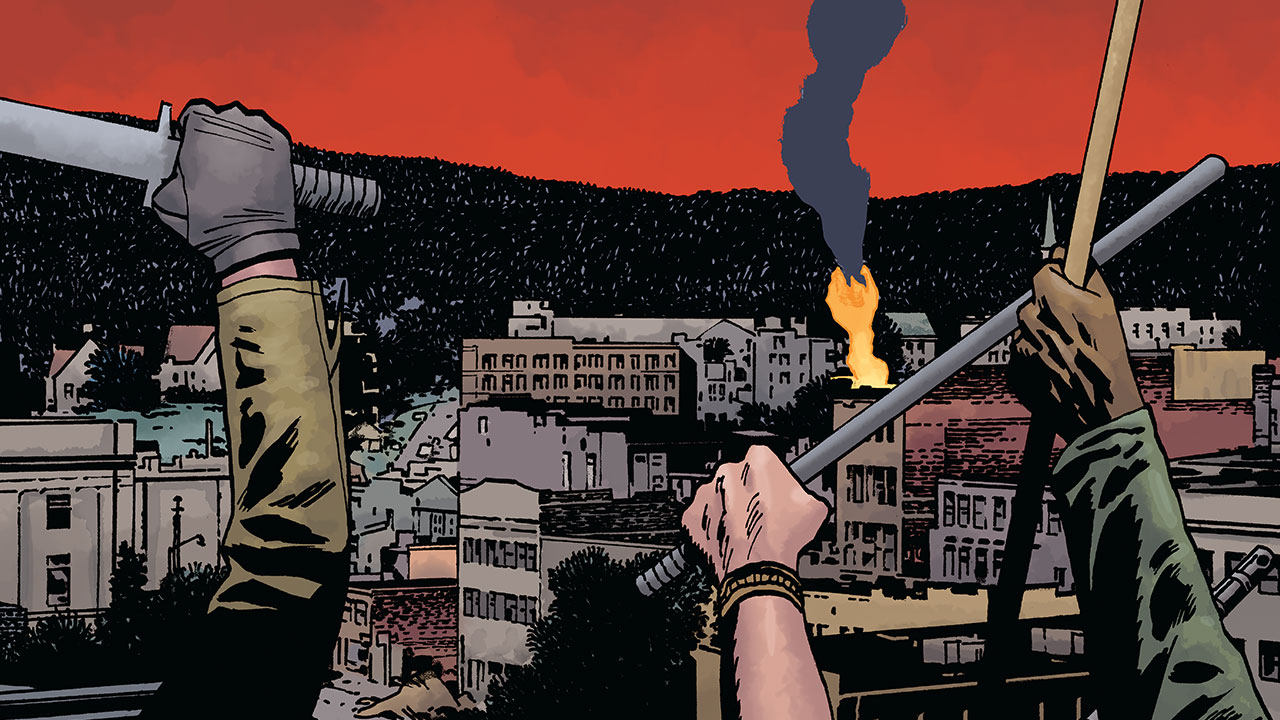 The Walking Dead Issue 190 Teases Anarchy At The Commonwealth