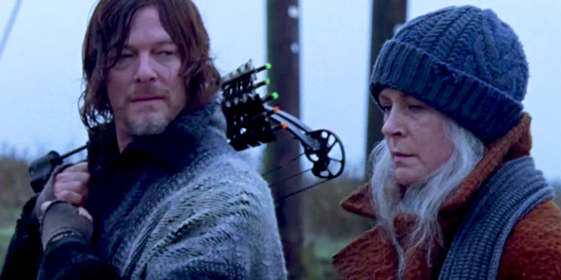 Carol & Daryl Discuss Lydia In The Walking Dead Season 9 Finale Scene