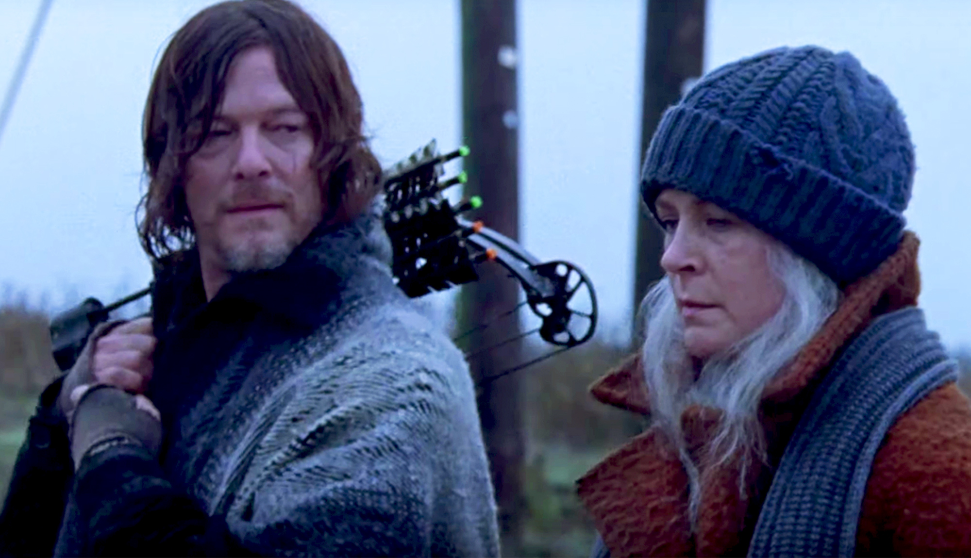 Carol & Daryl Discuss Lydia In The Walking Dead Season 9 Finale Scene