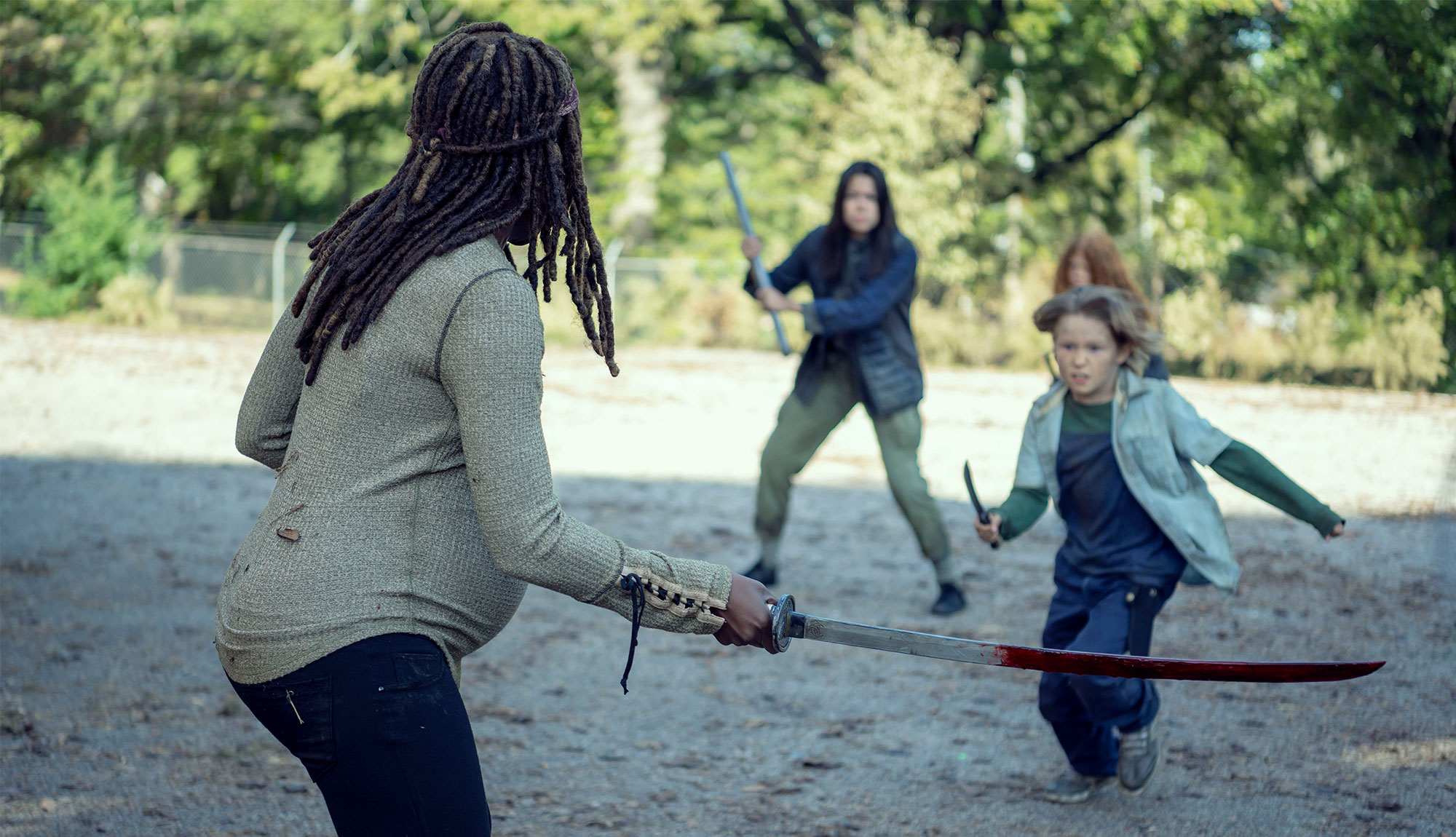 Michonne Saves Judith In Shocking Scene From The Walking Dead Episode 914
