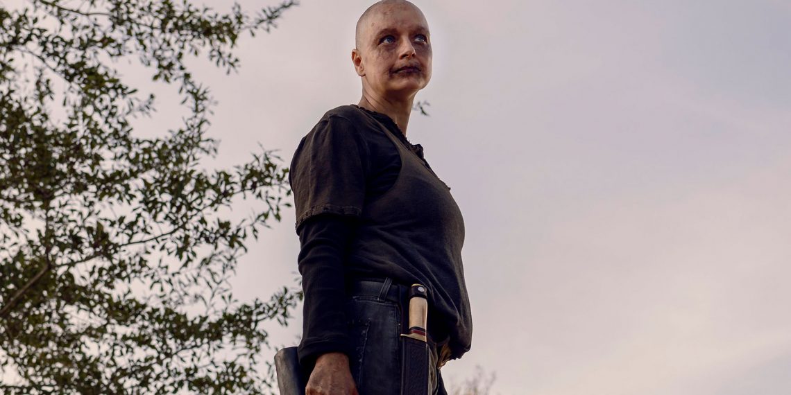 Alpha Returns In The Ominous Stills For The Walking Dead Episode 915