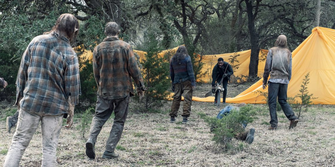 Strand Fights Off Radiation Walkers In Fear the Walking Dead Episode 507 Pics