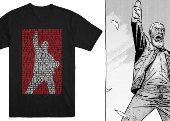 Rick Grimes In Memoriam Walking Dead Shirt Announced for SDCC