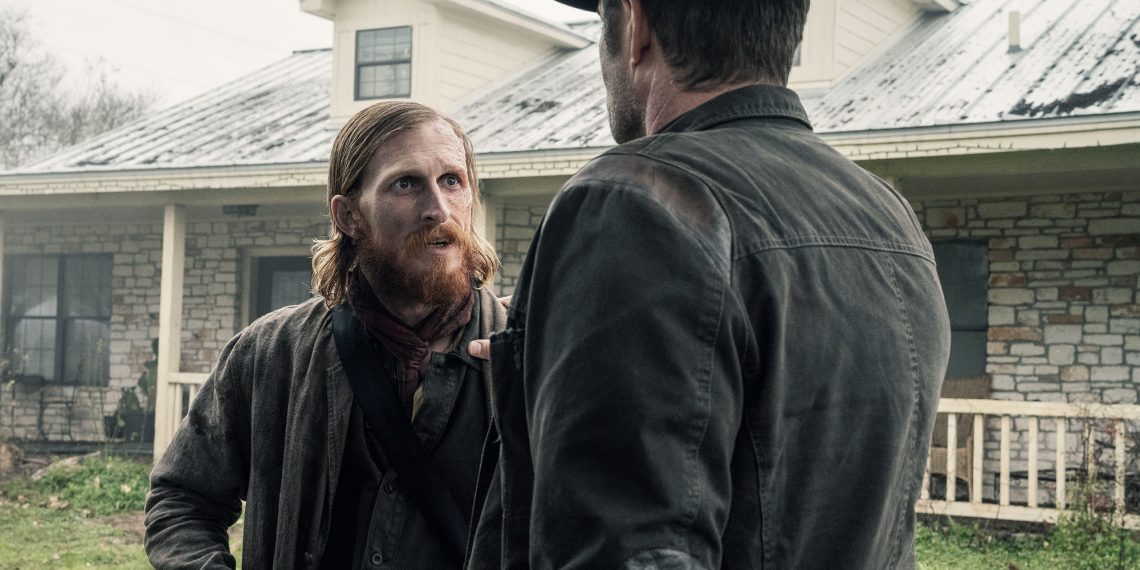 Dwight and John Argue In Fear the Walking Dead Episode 506 Pics