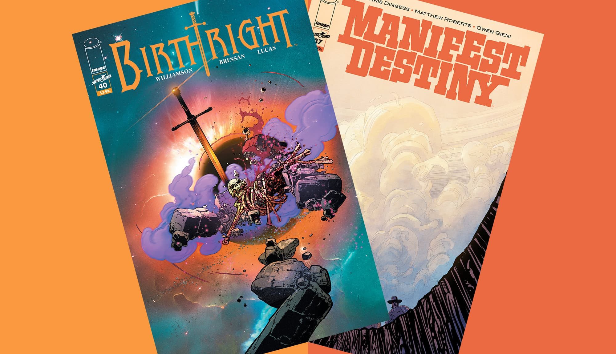 This Week’s Comics: BIRTHRIGHT, MANIFEST DESTINY, and TWD Compendium 4!
