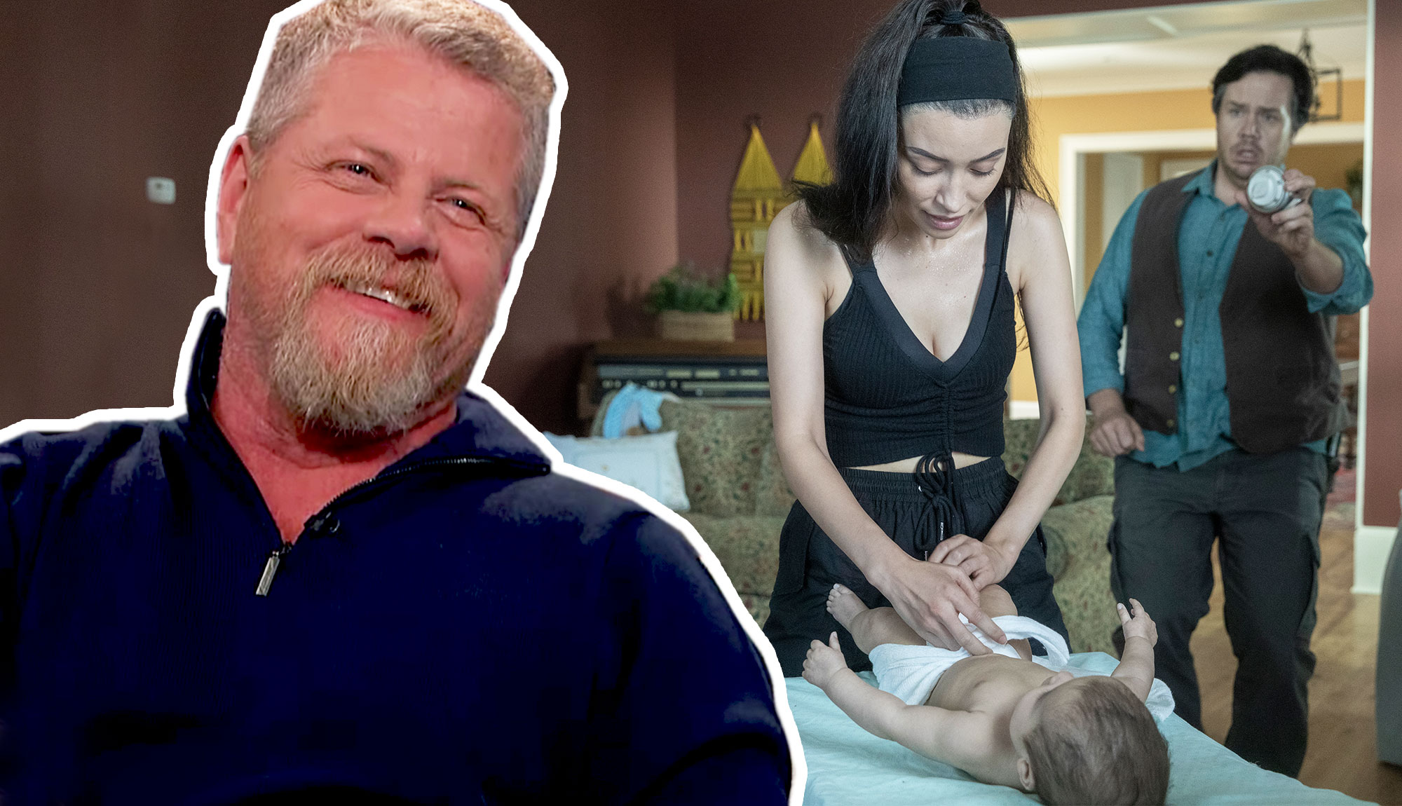 Michael Cudlitz On How Abraham Would React To Rosita’s Baby