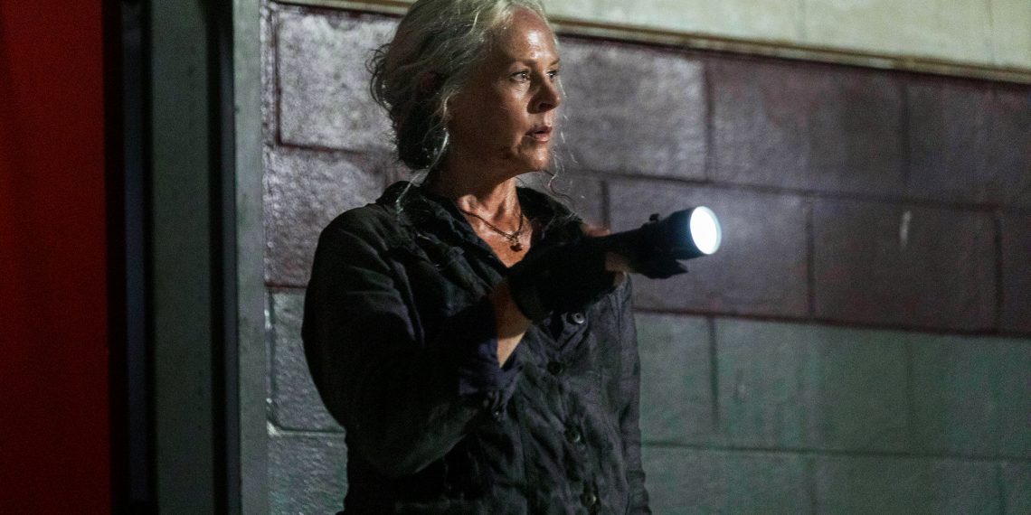 Carol Gets Trapped In Walking Dead Episode 1003 Scene