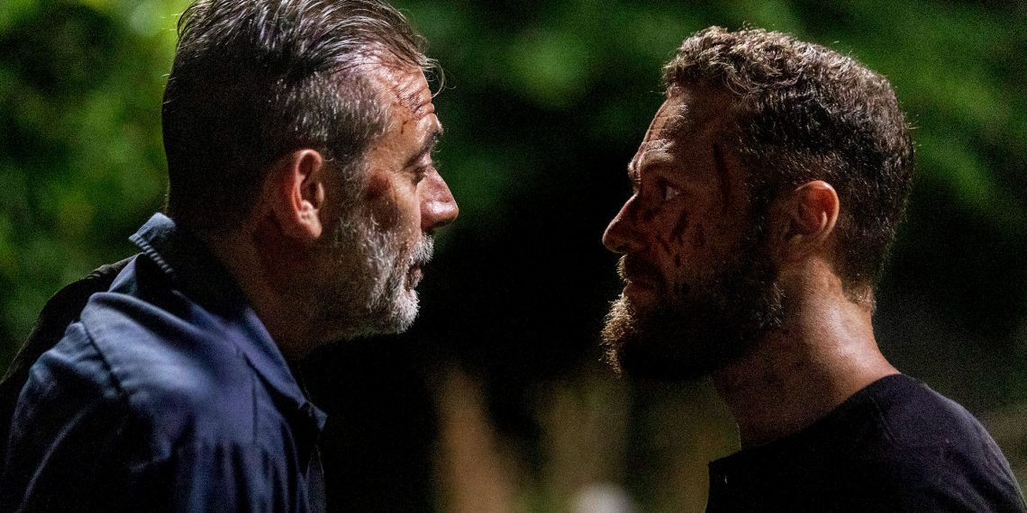 Negan & Aaron Come Face To Face In Walking Dead Episode 1003 Images