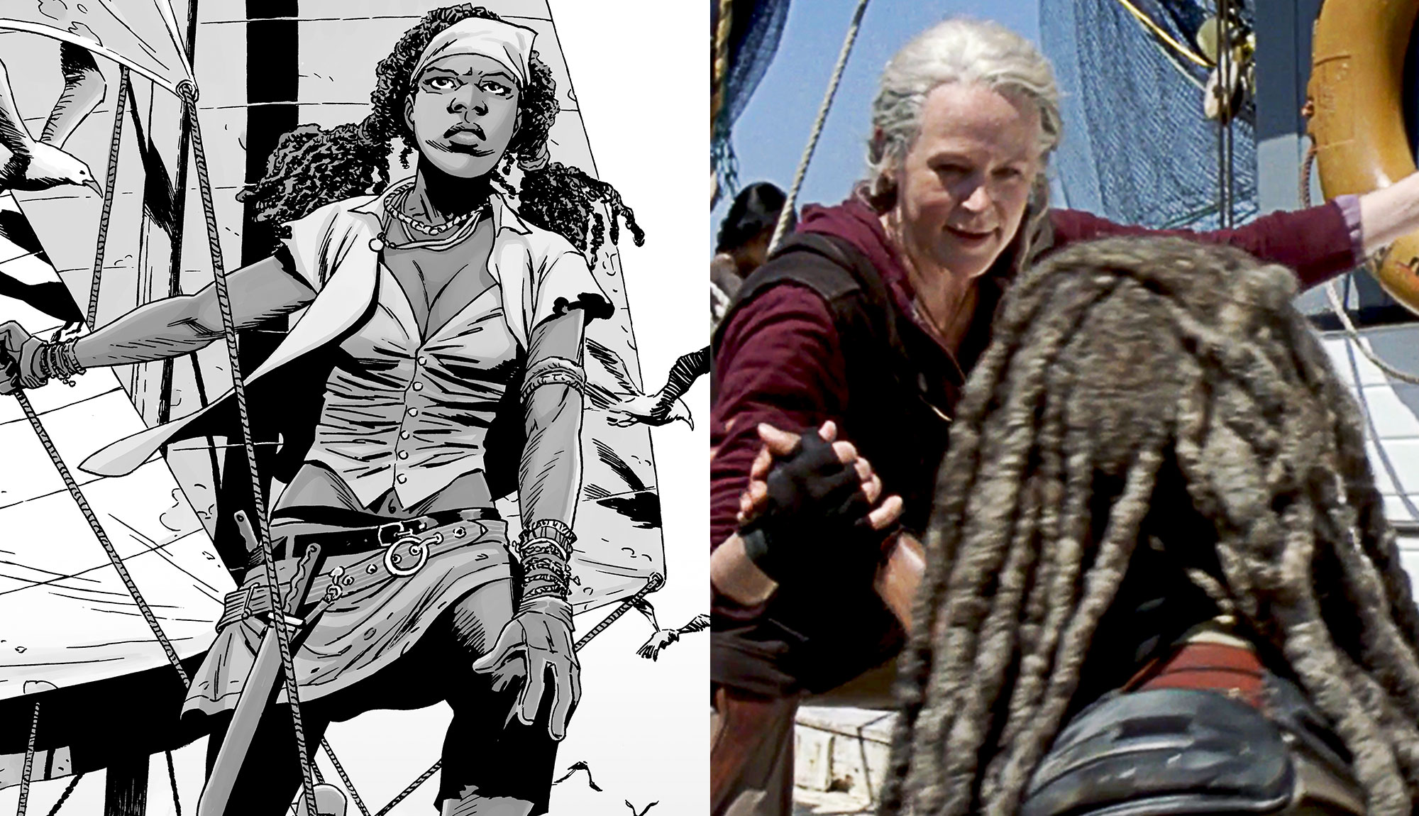 Panel to Screen: The Walking Dead Episode 1001 vs The Comics!