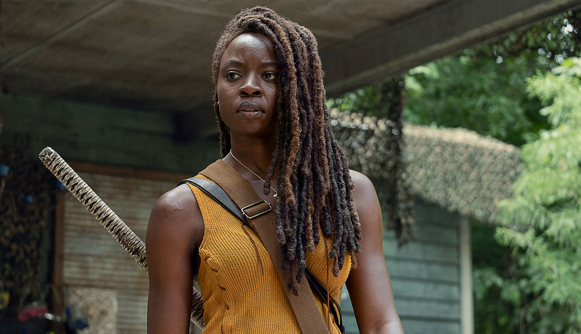 Michonne Arrives At Oceanside In The Walking Dead Mid-Season Finale Stills