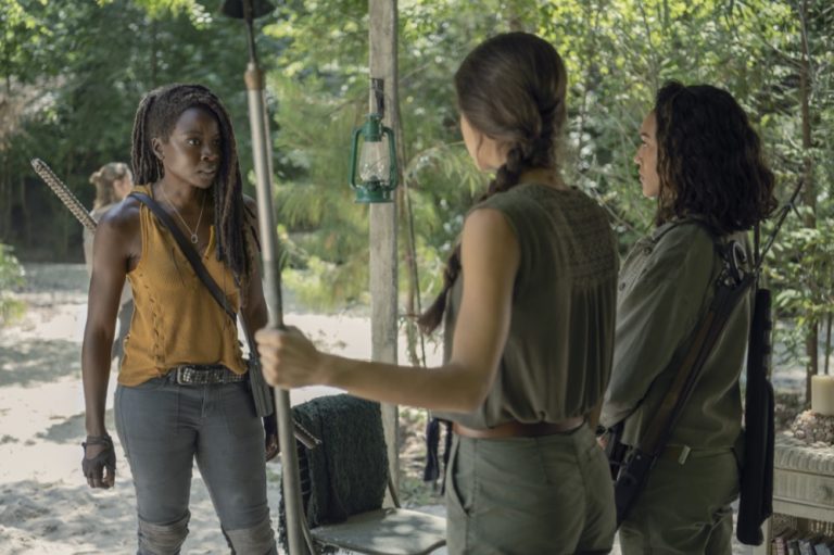 Michonne Arrives At Oceanside In The Walking Dead Mid Season Finale Stills Skybound Entertainment