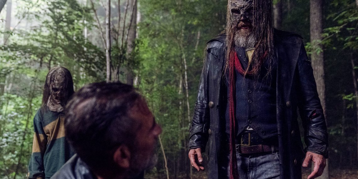 Beta Meets Negan In The Walking Dead Episode 1005 Scene