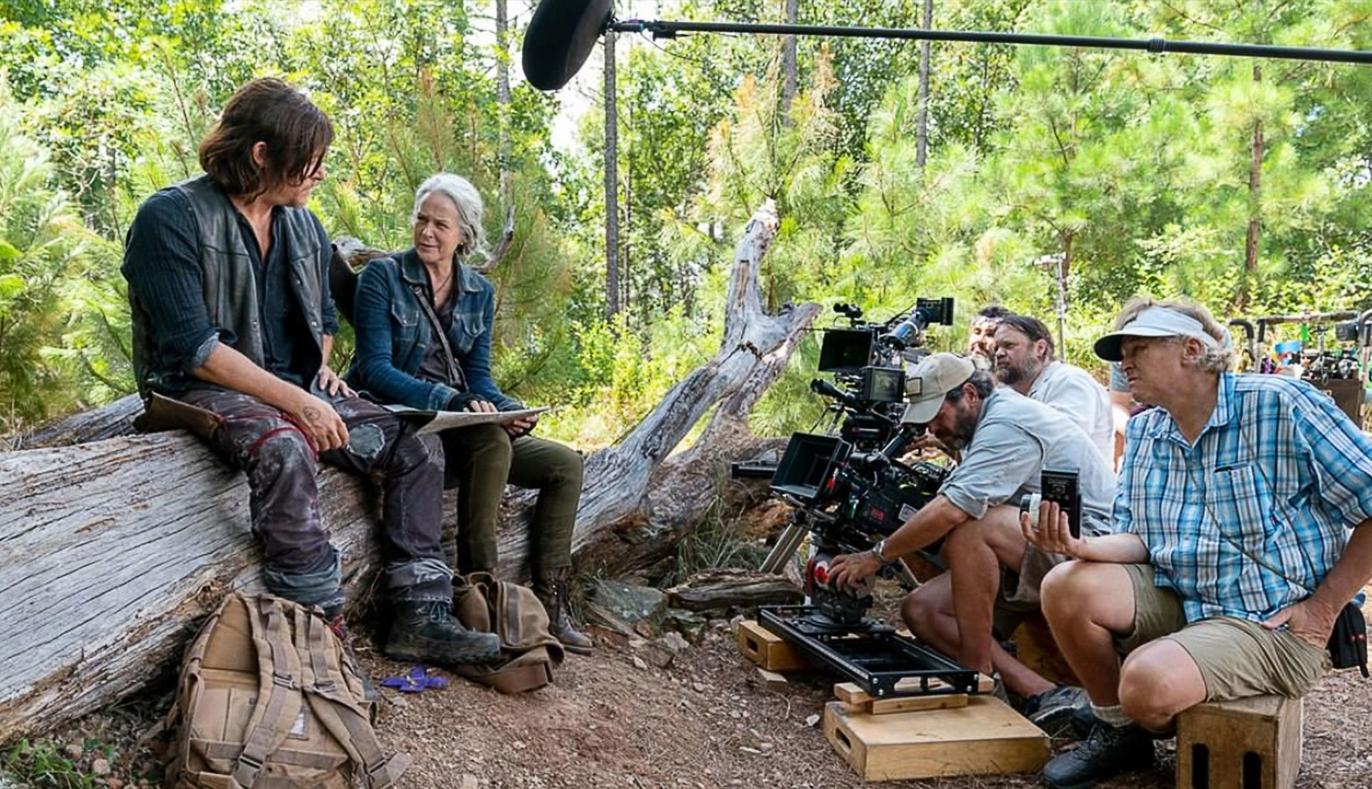 Behind The Scenes Of The Walking Dead Season 10A