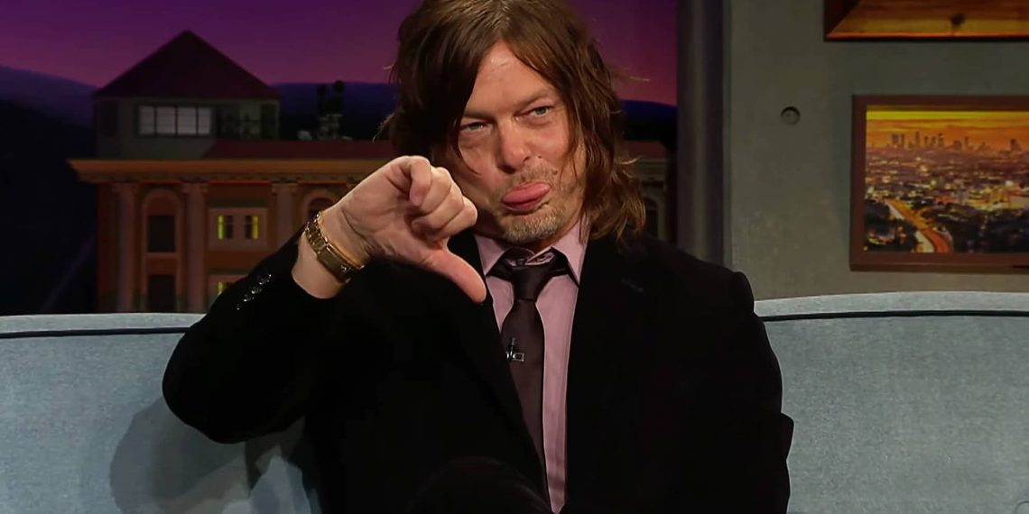 Norman Reedus Tells James Corden What Scares Him