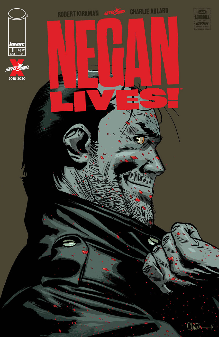 Negan lives comics