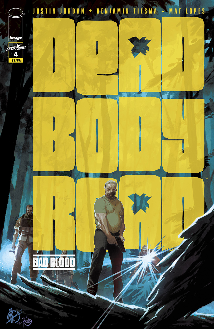DEAD BODY ROAD: BAD BLOOD #4 Cover