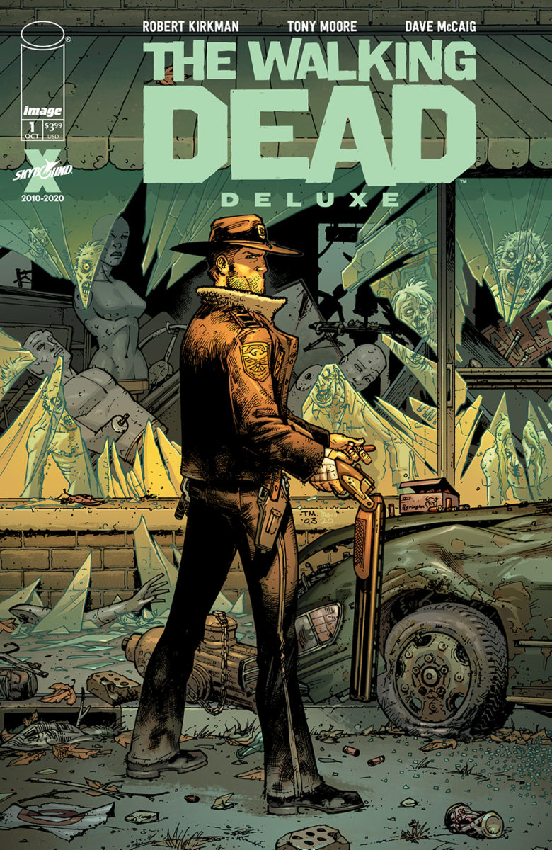 The Walking Dead Deluxe #1 Cover B - Tony Moore & Dave McCaig