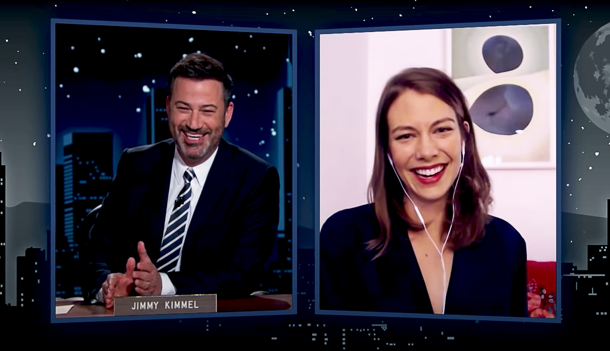 Lauren Cohan Talks About Returning To The Walking Dead with Jimmy
