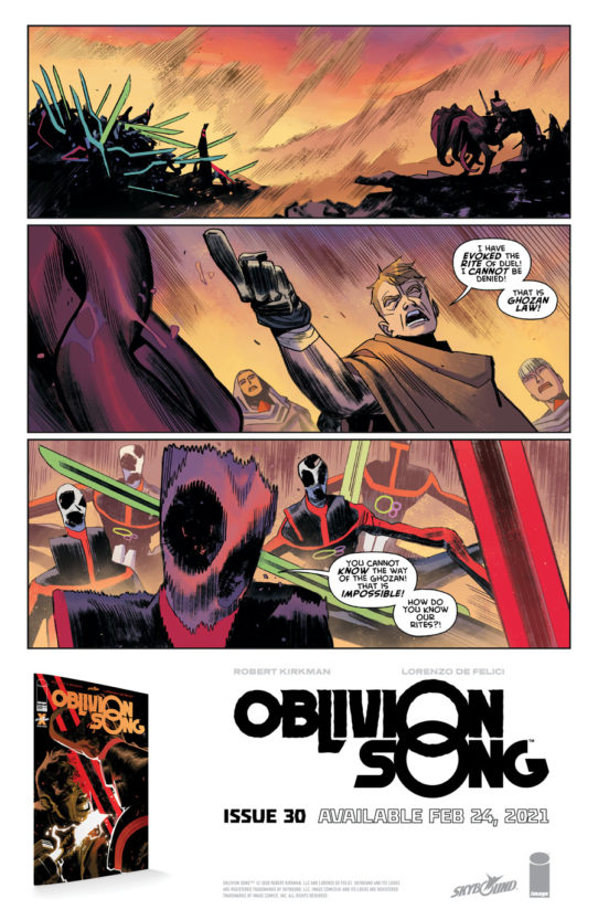 OBLIVION SONG #30 Preview