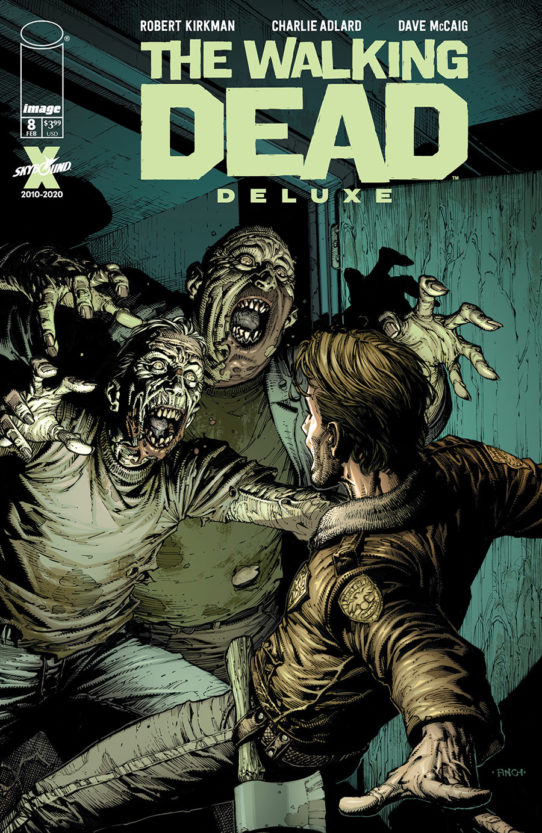 THE WALKING DEAD DELUXE #8 Cover A Finch