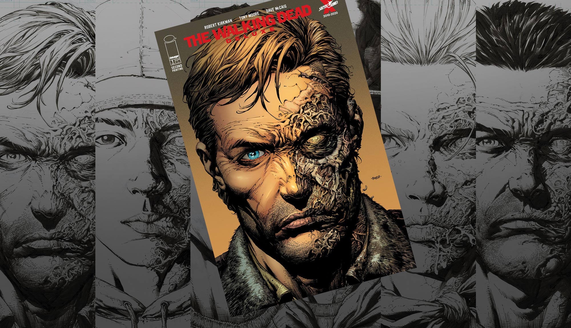 THE WALKING DEAD DELUXE #1-6 Reprints Get Brand New Covers