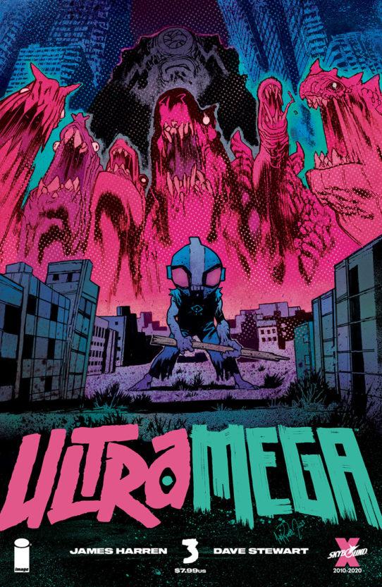 ULTRAMEGA BY JAMES HARREN #3 Cover