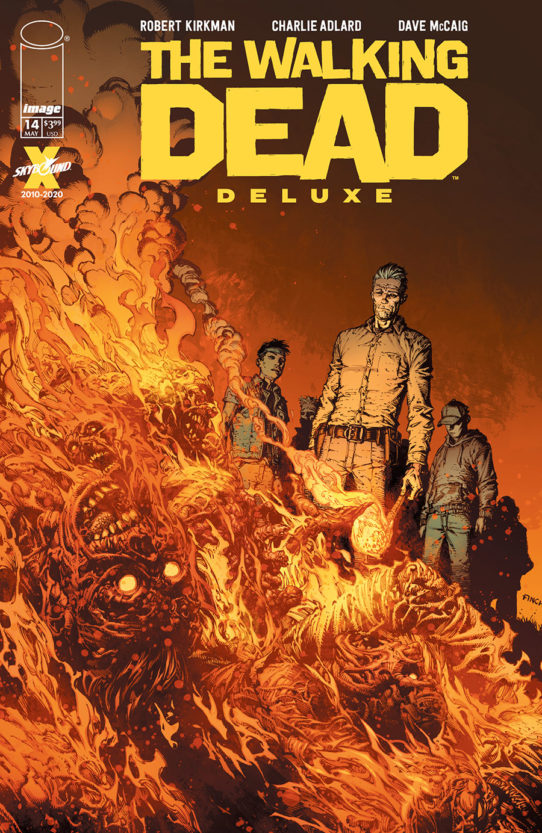 THE WALKING DEAD DELUXE #14 Cover A Finch