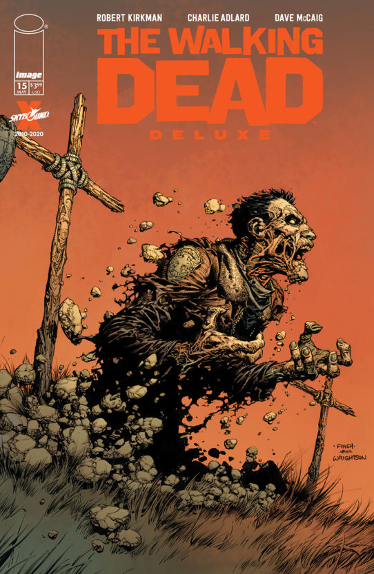 THE WALKING DEAD DELUXE #15 Cover A Finch