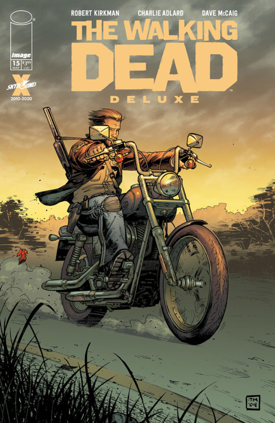 THE WALKING DEAD DELUXE #15 Cover B Moore