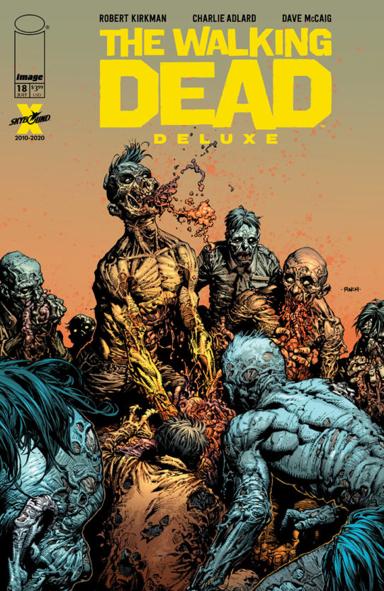 THE WALKING DEAD DELUXE #18 Cover A Finch