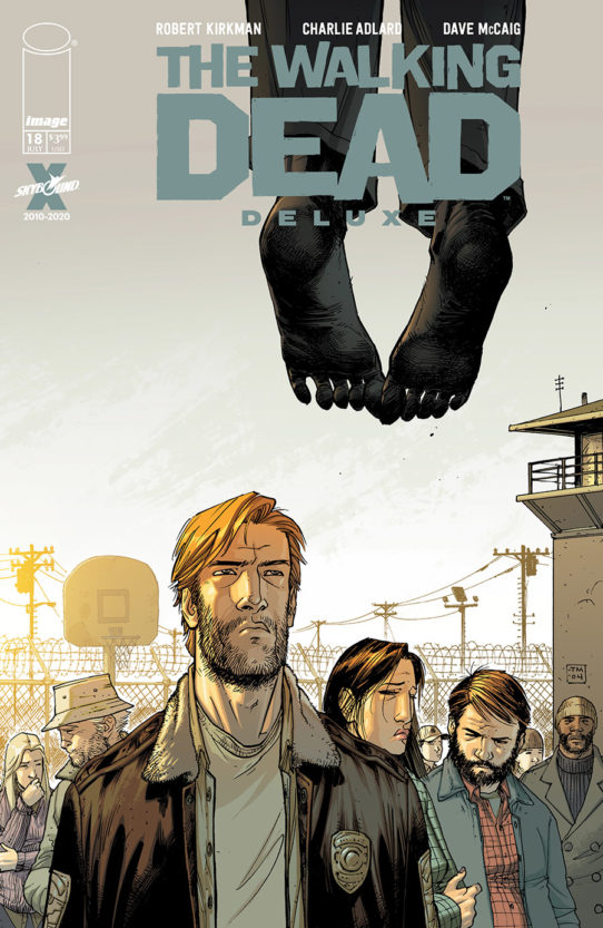 THE WALKING DEAD DELUXE #18 Cover B Moore