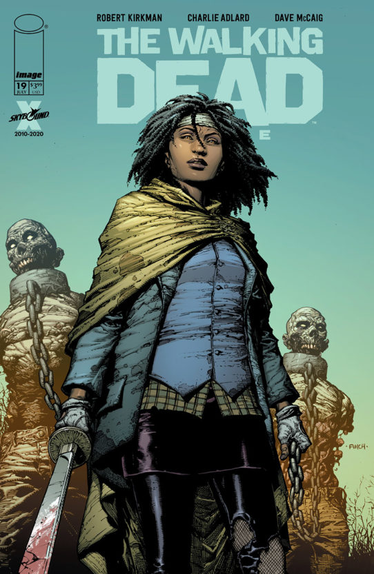 THE WALKING DEAD DELUXE #19 Cover A Finch