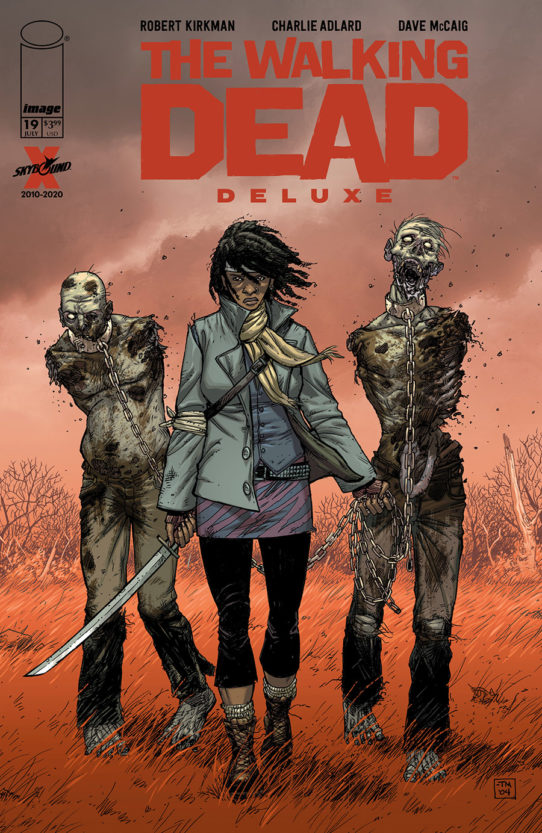 THE WALKING DEAD DELUXE #19 Cover B Moore