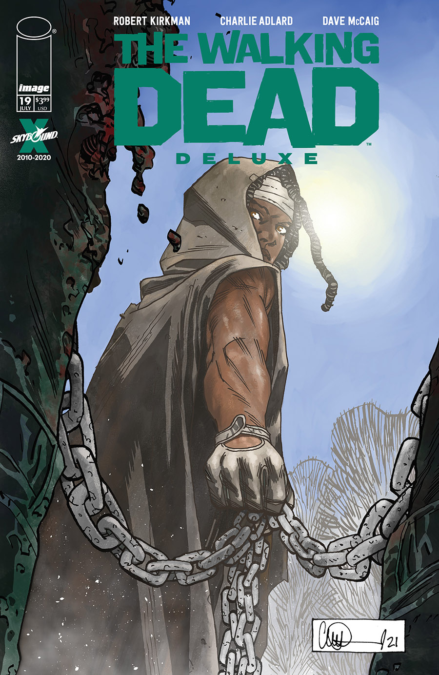 WALKING DEAD DELUXE #27 LCSD 2021 ADLARD FOIL VARIANT 2021 IMAGE Comics 2021