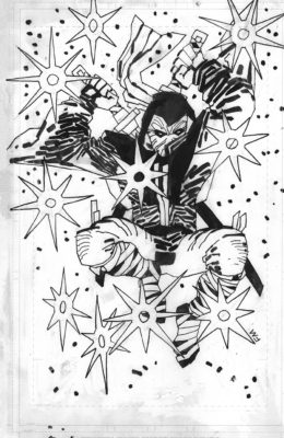 FIRE POWER #12 Cover N Miller BW