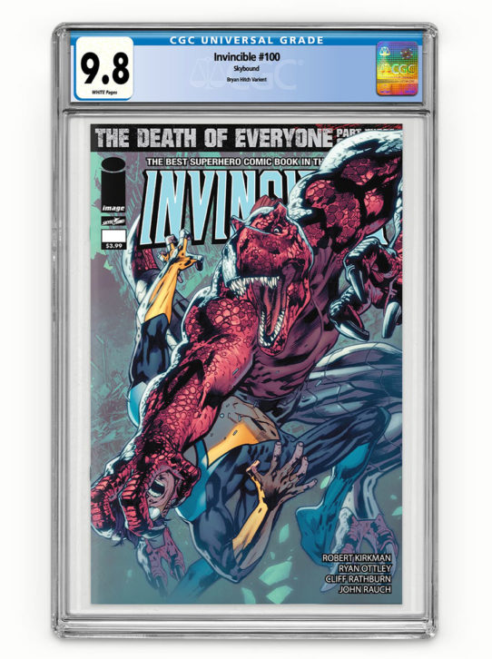 Invincible #100 with Cover Art by Bryan Hitch