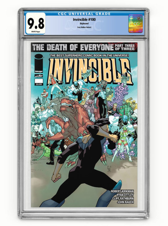 Invincible #100 with Cover Art by Cory Walker