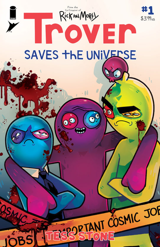 TROVER SAVES THE UNIVERSE #1 Cover A Stone