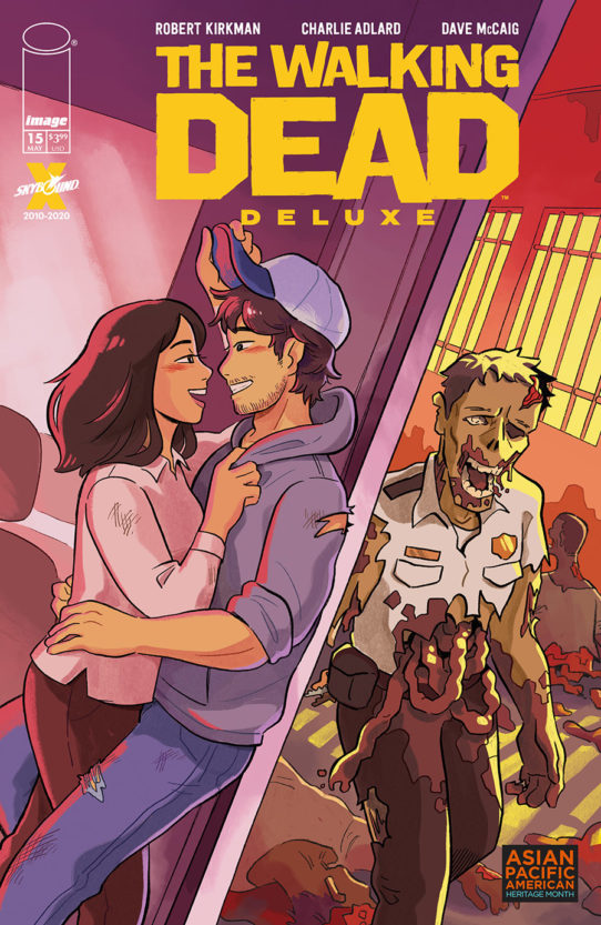 THE WALKING DEAD DELUXE #15 Cover E Cheng