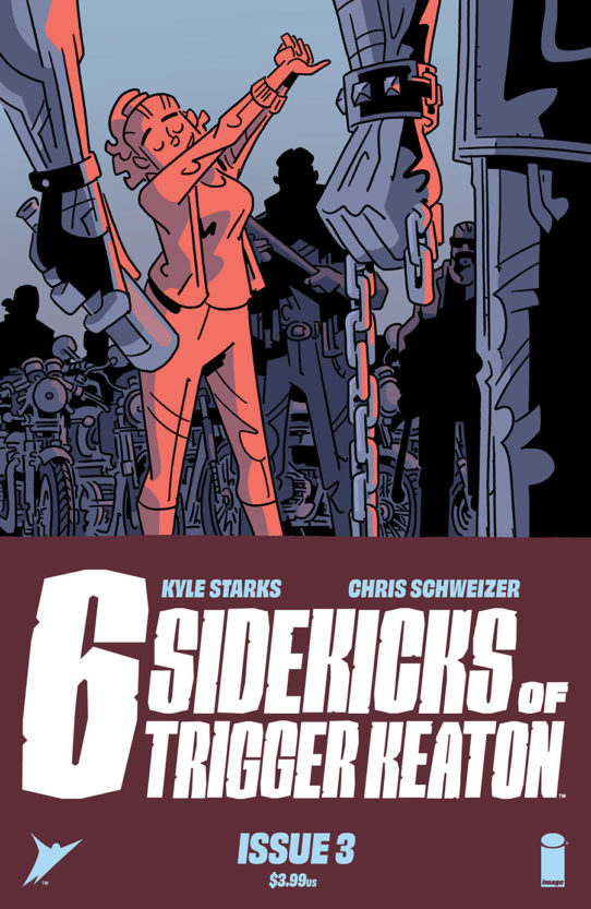 THE SIX SIDEKICKS OF TRIGGER KEATON #3 Cover