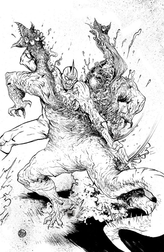 ULTRAMEGA #4 Cover C Pope BW